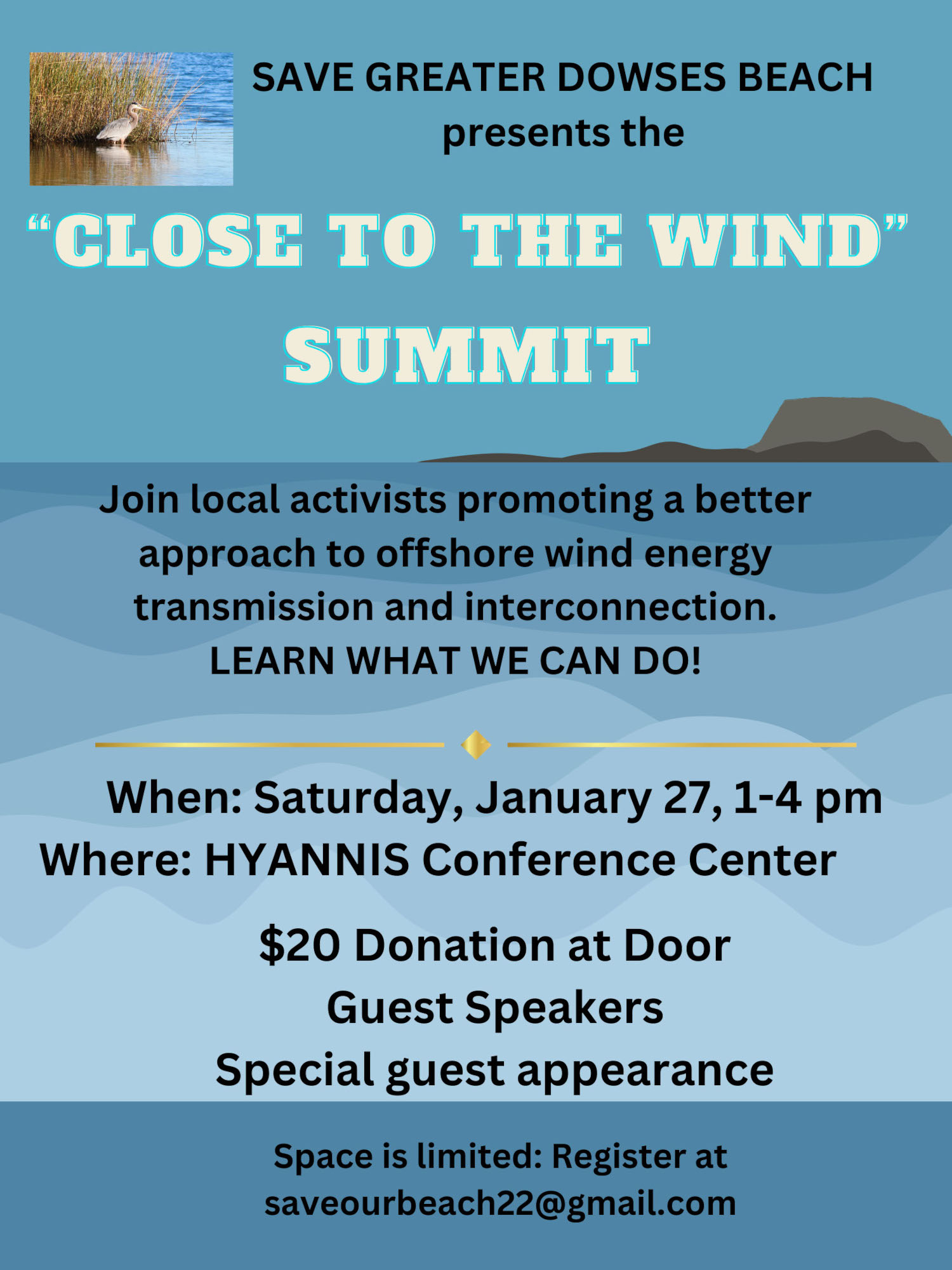 "Close to the Wind" Summit Flyer